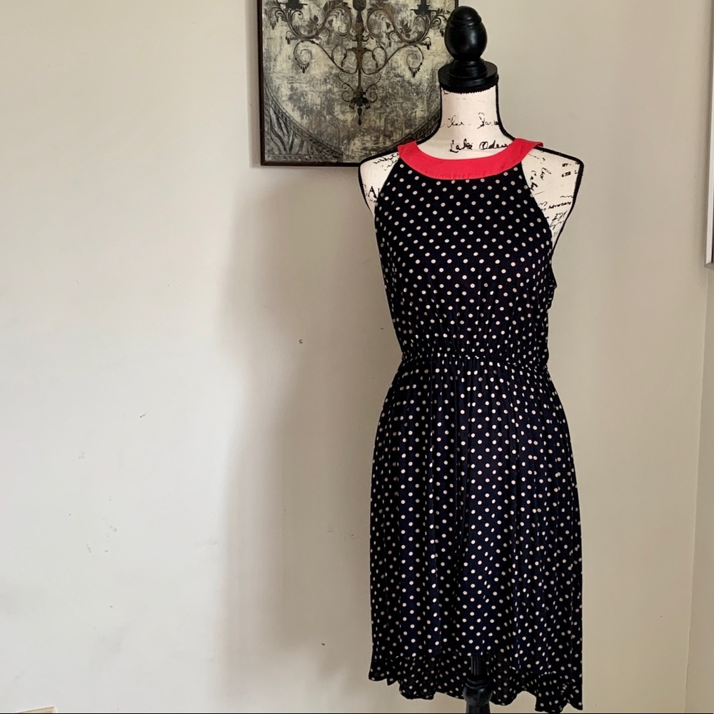 ANTHROPOLOGIE Lilka Polka Dot Dress